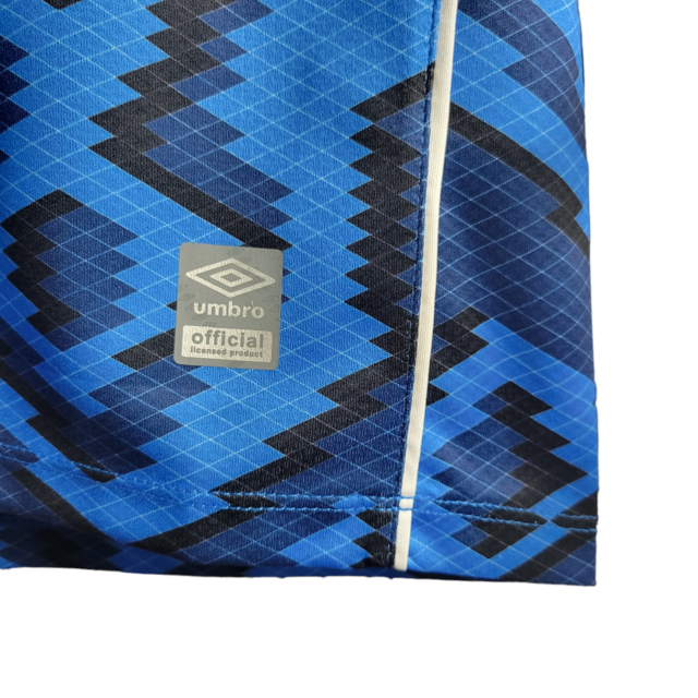 Camisa Grêmio III 21/22 Torcedor Masculino - Azul com detalhes em ondulados azuis e branco