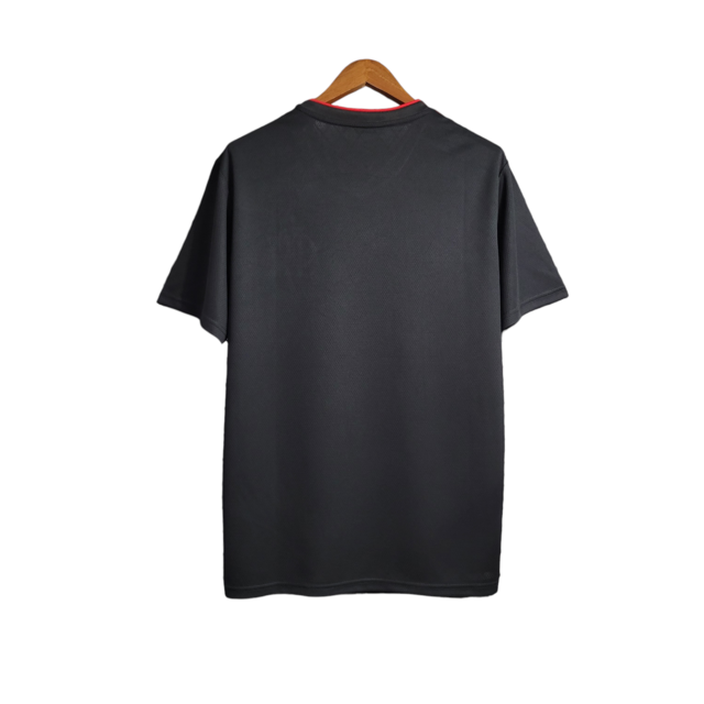 Camisa Flamengo II 20/21 Torcedor Masculina - Preto com detalhes em vermelho