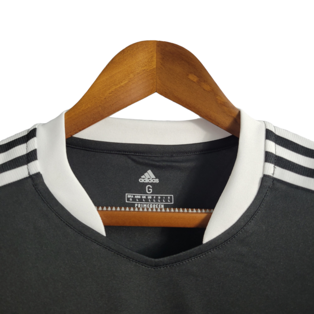 Camisa Flamengo Edição Especial Consciência Negra 21/22 Torcedor Masculina - Preta com detalhes em branco
