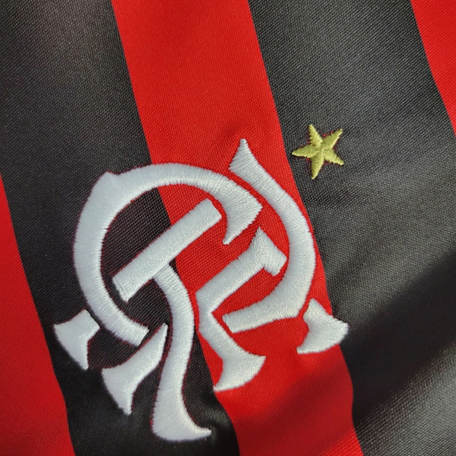 Camisa Flamengo III 22/23 Adidas Feminina - Vermelha com detalhes em preto