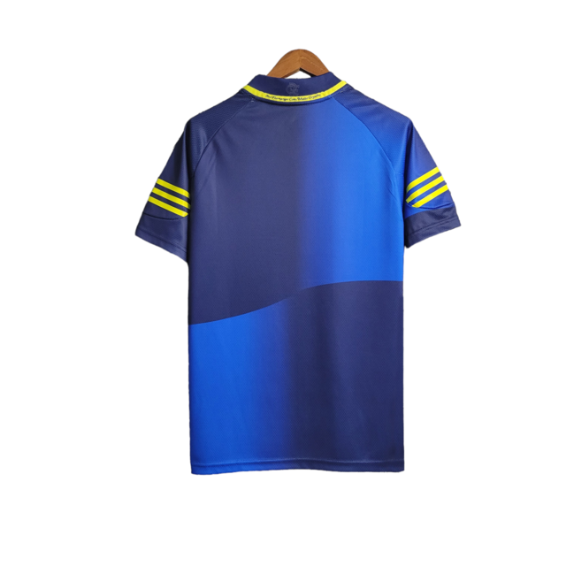 Camisa Flamengo III Edição Especial Azul 23/24 Torcedor Masculina - Azul com detalhes em amarelo
