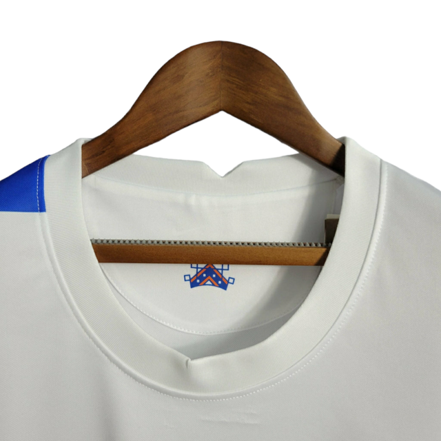 Camisa Holanda II 22/23 - Feminina Nike - Branca com detalhes em azul e laranja
