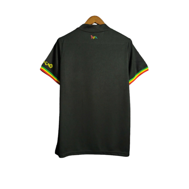 Camisa Ajax Edição Especial 21/22 - Torcedor Adidas Masculina - Preta com detalhes em homenagem a curação