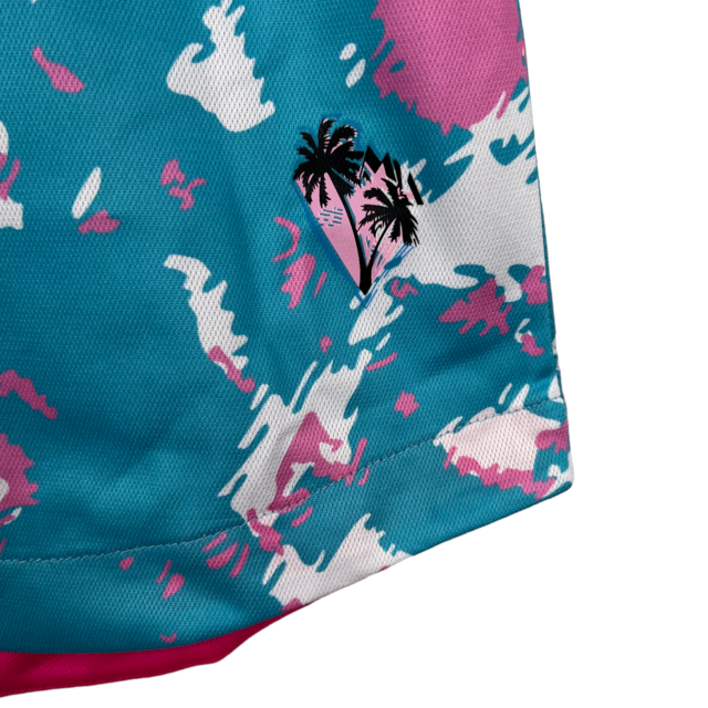 Camisa Inter Miami 23/24 - Torcedor Adidas Feminina - Azul com detalhes em branco e rosa