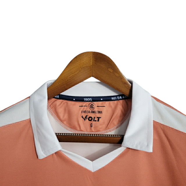 Camisa Remo Treino 23/24 - Torcedor Volt Masculina - Salmão com detalhes em branco