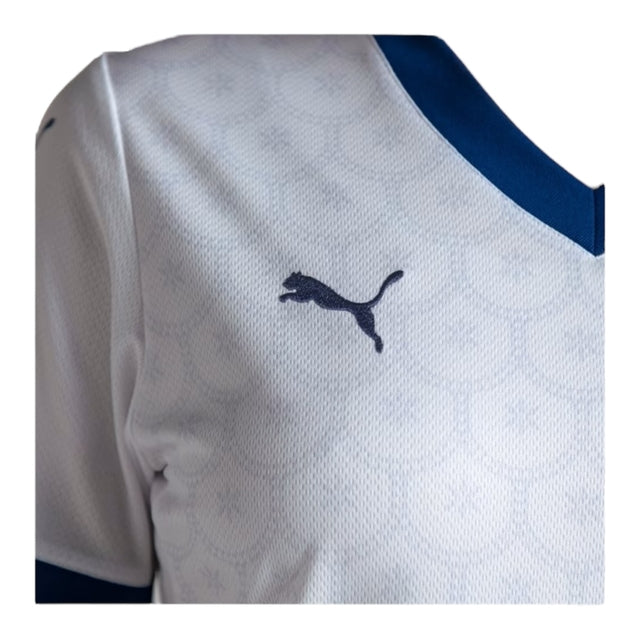 Camisa Bahia I 25/26 - Torcedor Puma Feminina - Branca com detalhes em azul