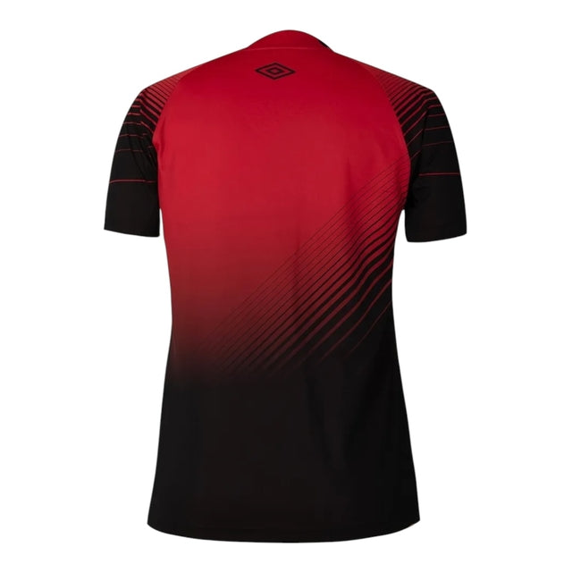 Camisa Athletico Paranaense I 25/26 - Torcedor Umbro Feminina - Vermelha e preta