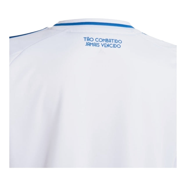 Camisa Cruzeiro II 25/26 - Torcedor Adidas Feminina - Branca e azul