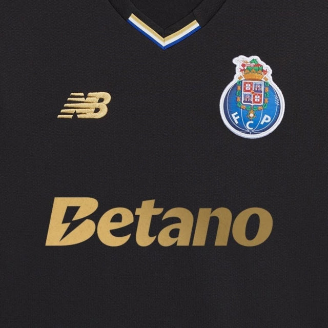 Camisa Porto Edição especial Mundial de Clubes I 25/26 manga longa - Torcedor New Balance Masculina - Preta