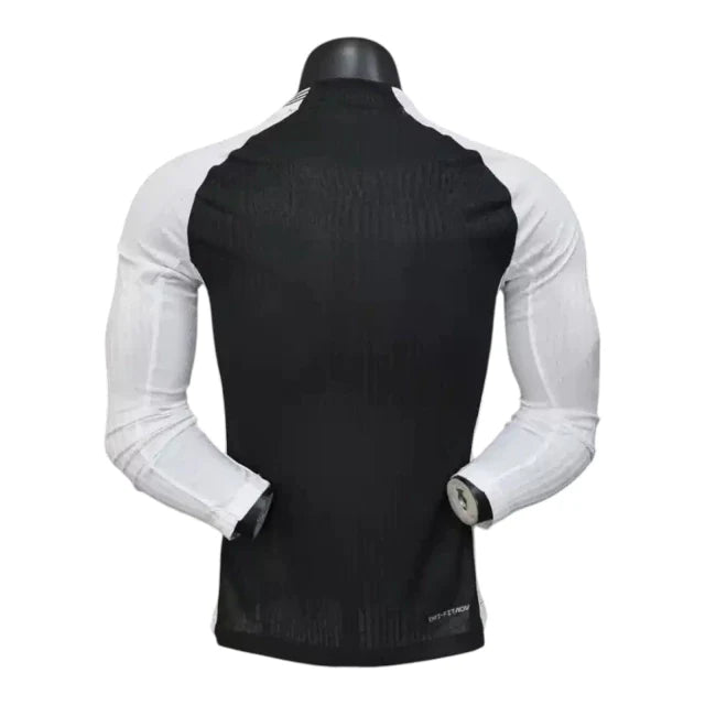 Camisa Corinthians II 25/26 manga longa - Jogador Nike Masculina - Preta e branca