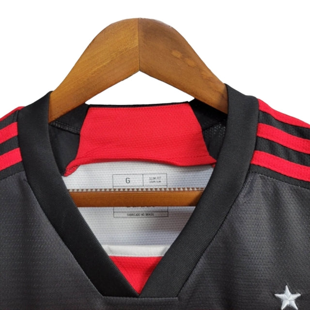 Camisa regata Flamengo I 24/25 - Torcedor Adidas Masculina - Preta e vermelha