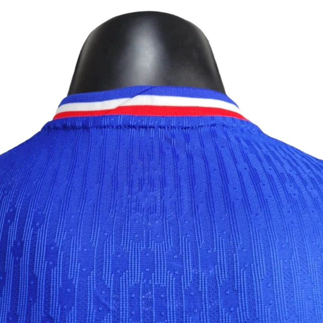 Camisa Seleção da França I 24/25 manga longa - Jogador Nike Masculina - Azul