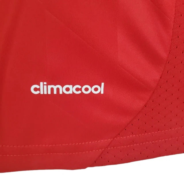Camisa Retrô Bayern de Munique I 2013/2014 manga longa - Masculina Adidas - Vermelha