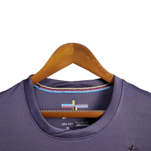 Camisa Seleção da Inglaterra II 24/25 manga longa - Torcedor Nike Masculina - Roxa