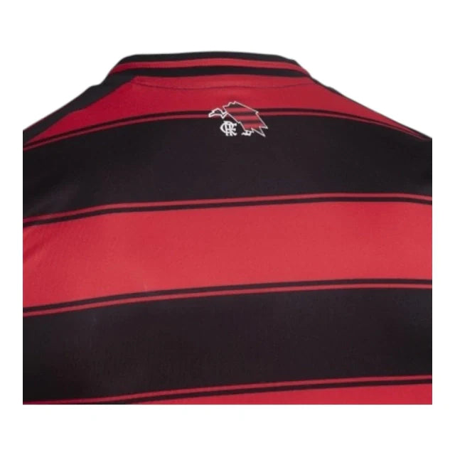 Camisa Flamengo I 25/26 manga longa - Torcedor Adidas Masculina - Vermelha e preta