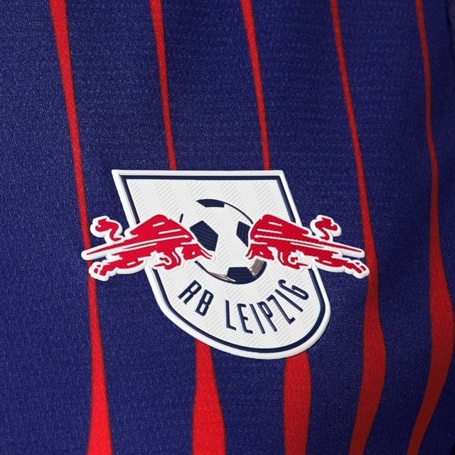 Camisa Red Bull Leipzig II 25/26 - Torcedor Puma Feminina - Azul com detalhes em vermelho