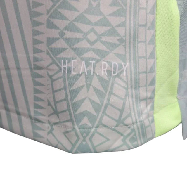 Camisa Seleção do México II 24/25 manga longa - Jogador Adidas Masculina - Branca com detalhes em verde