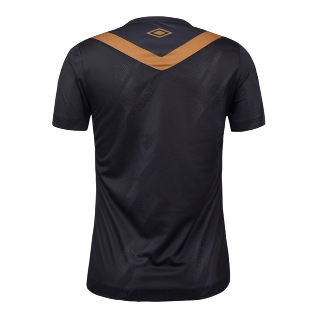 Camisa Athletico Paranaense III 24/25 - Torcedor Umbro Feminina - Preta com detalhes em dourado