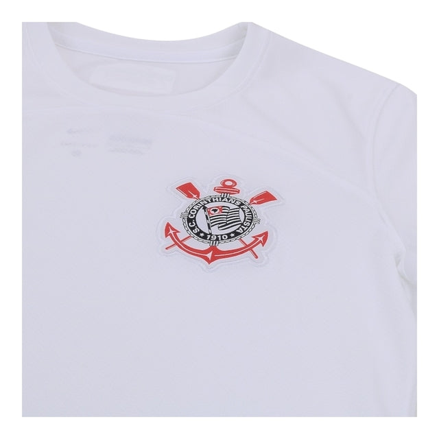 Camisa Corinthians I 23/24 - Torcedor Nike Feminina - Branca