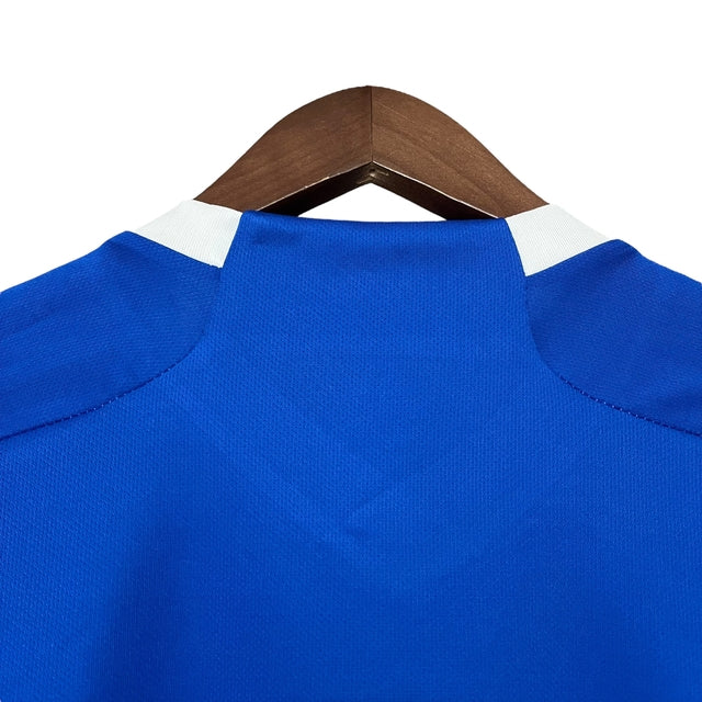 Camisa Japão Edição especial comemorativa 23/24 - Torcedor Adidas Masculina - Azul com detalhes em branco e vermelho