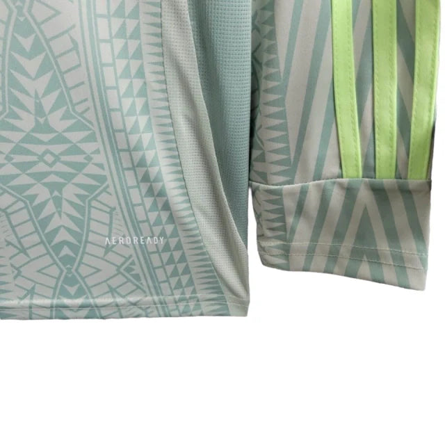 Camisa Seleção do México II 24/25 manga longa - Torcedor Adidas Masculina - Verde