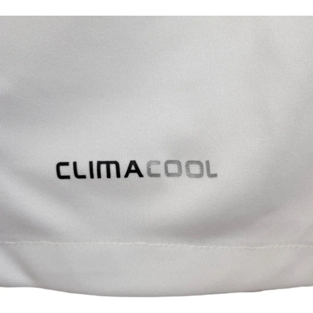 Camisa Retrô Real Madrid I 2011/2012 manga longa - Adidas Masculina - Branca com detalhes em dourado