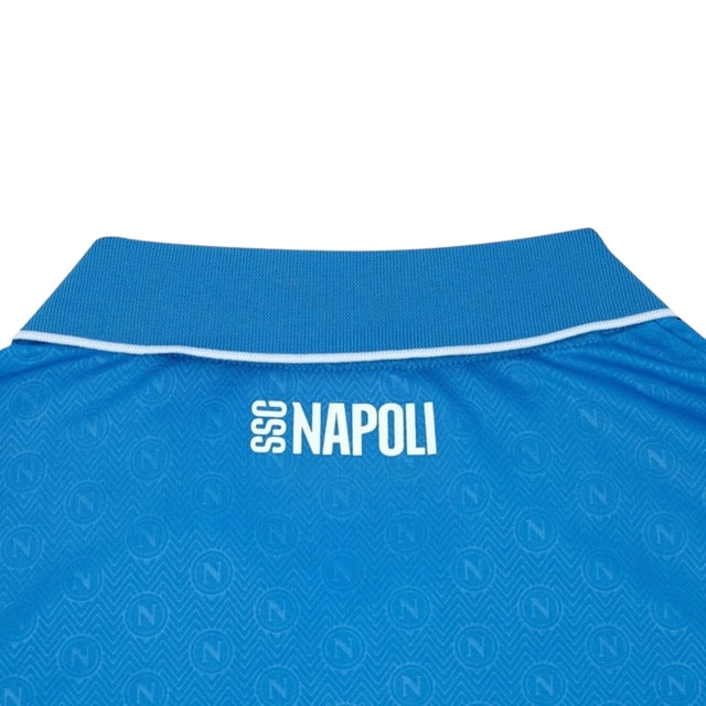 Camisa Napoli I 24/25 - Torcedor EA7 Masculina - Azul com detalhes em branco