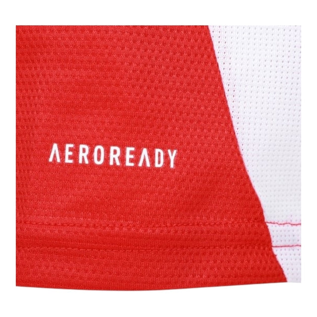 Camisa Internacional I 25/26 - Torcedor Adidas Feminina - Vermelha com detalhes em branco