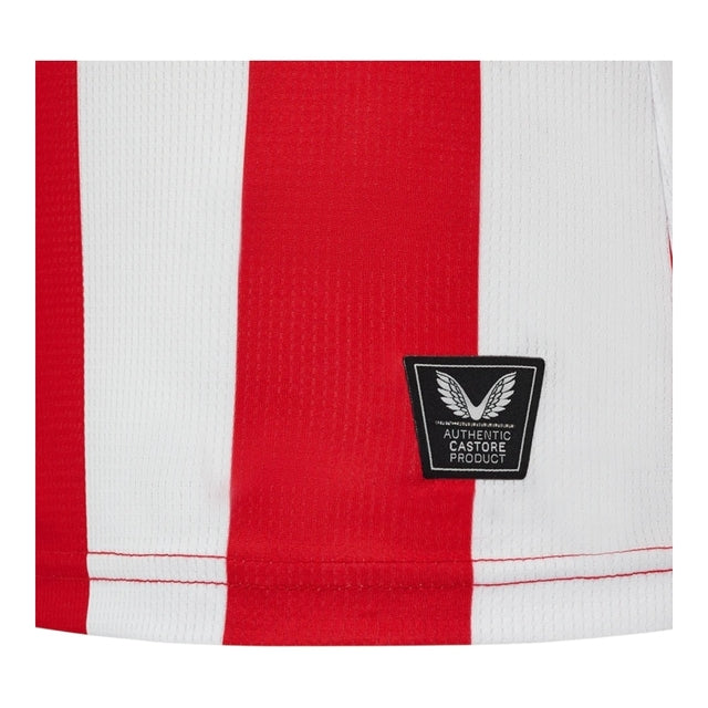 Camisa Athletic Bilbao I 25/26 - Torcedor Castore Feminina - Branca e vermelha