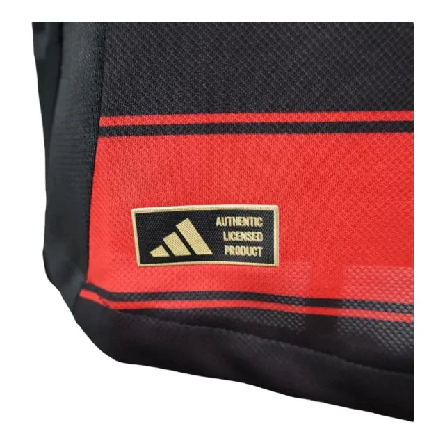 Camisa Flamengo I 25/26 manga longa - Jogador Adidas Masculina - Vermelha e preta
