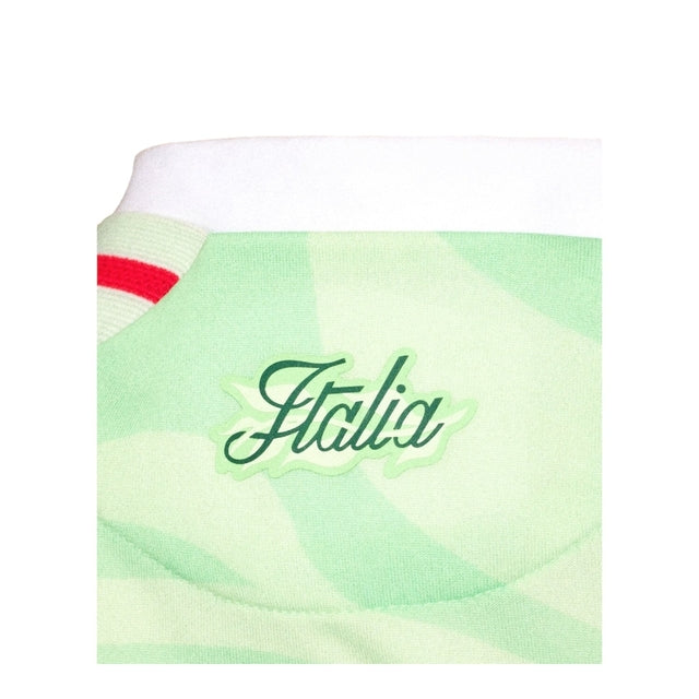 Camisa Seleção Itália Eurocopa II 25/26 - Torcedor Adidas Feminina - Branca com detalhes em verde