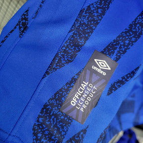 Camisa El Salvador I 23/24 - Torcedor Umbro Masculina - Azul com detalhes em branco e dourado