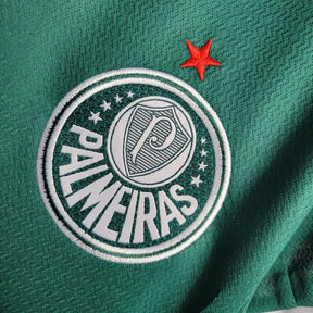 Camisa Palmeiras I 22/23 Feminina Puma- Verde com detalhes em branco