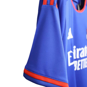 Camisa Lyon Away 23/24 - Torcedor Adidas Masculina - Azul