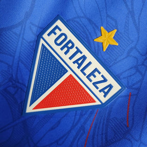 Camisa Fortaleza Goleiro 23/24 - Torcedor Lobo Masculina - Azul
