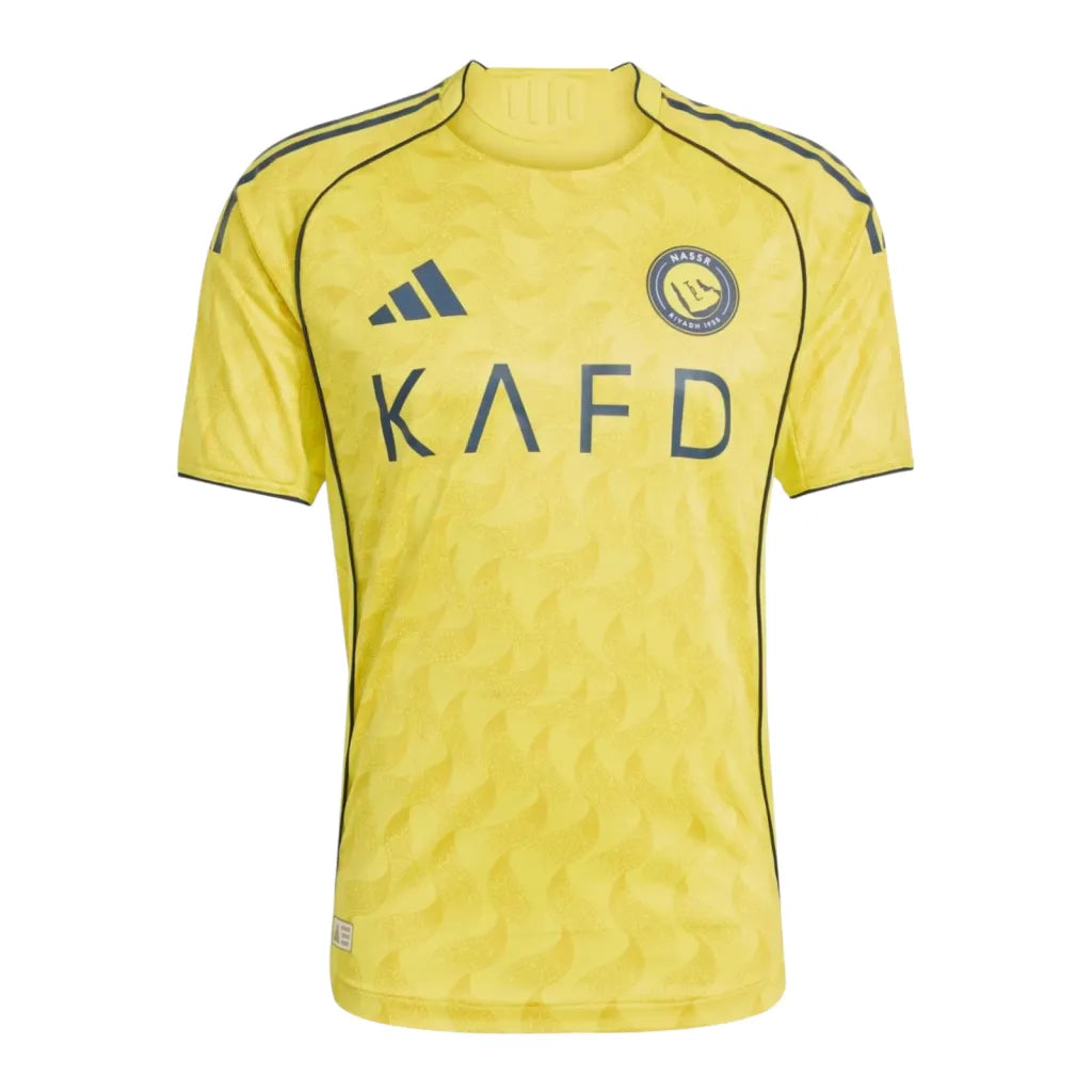 Camisa Al-Nassr I 25/26 - Torcedor Adidas Masculina - Amarela