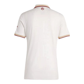 Camisa Arsenal III 25/26 - Torcedor Adidas Feminina - Branca com detalhes em vinho