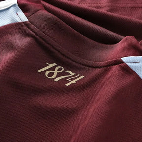 Camisa Aston Villa I 25/26 - Torcedor Adidas Masculina - Vinho e azul