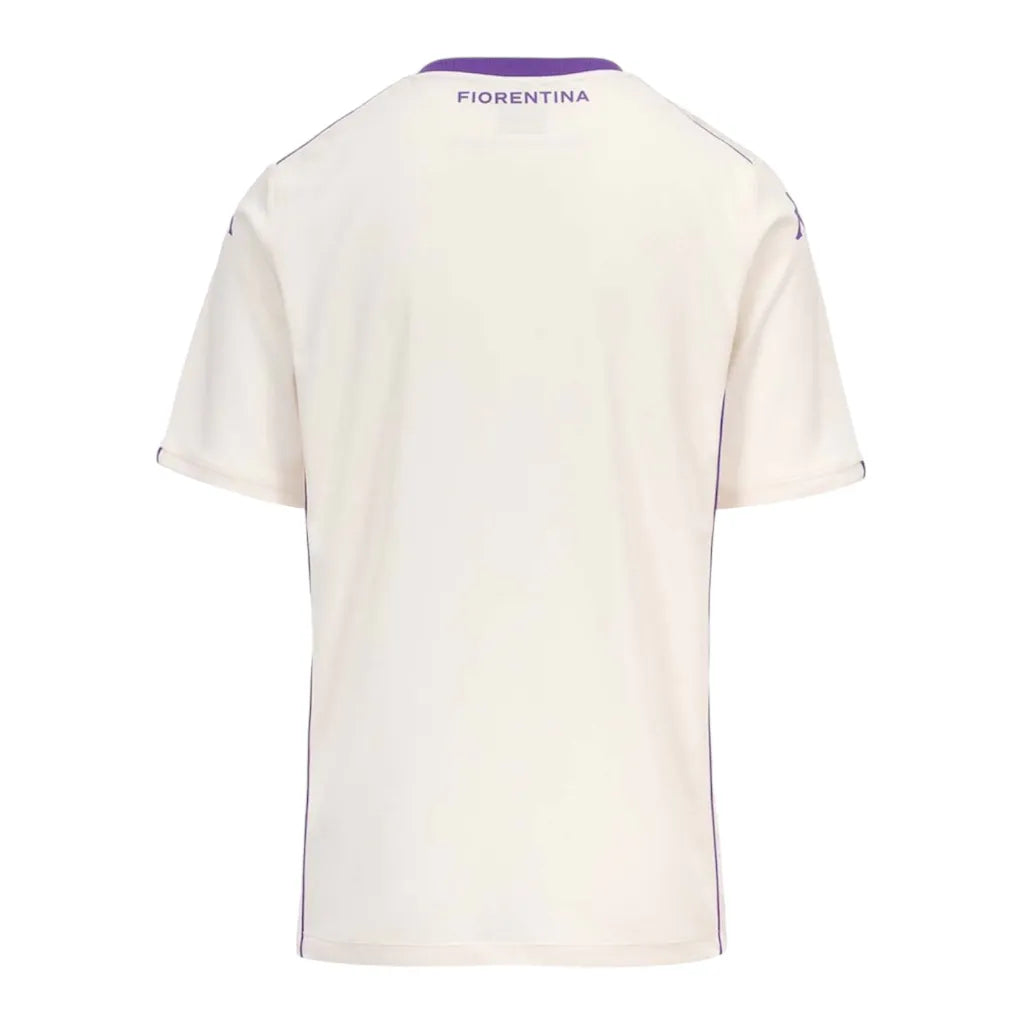 Camisa Fiorentina II 25/26 - Torcedor Kappa Masculina - Branca e roxa