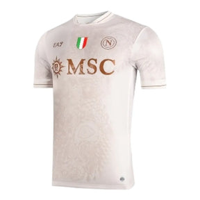 Camisa Napoli II 25/26 - Torcedor EA7 Masculina - Branca