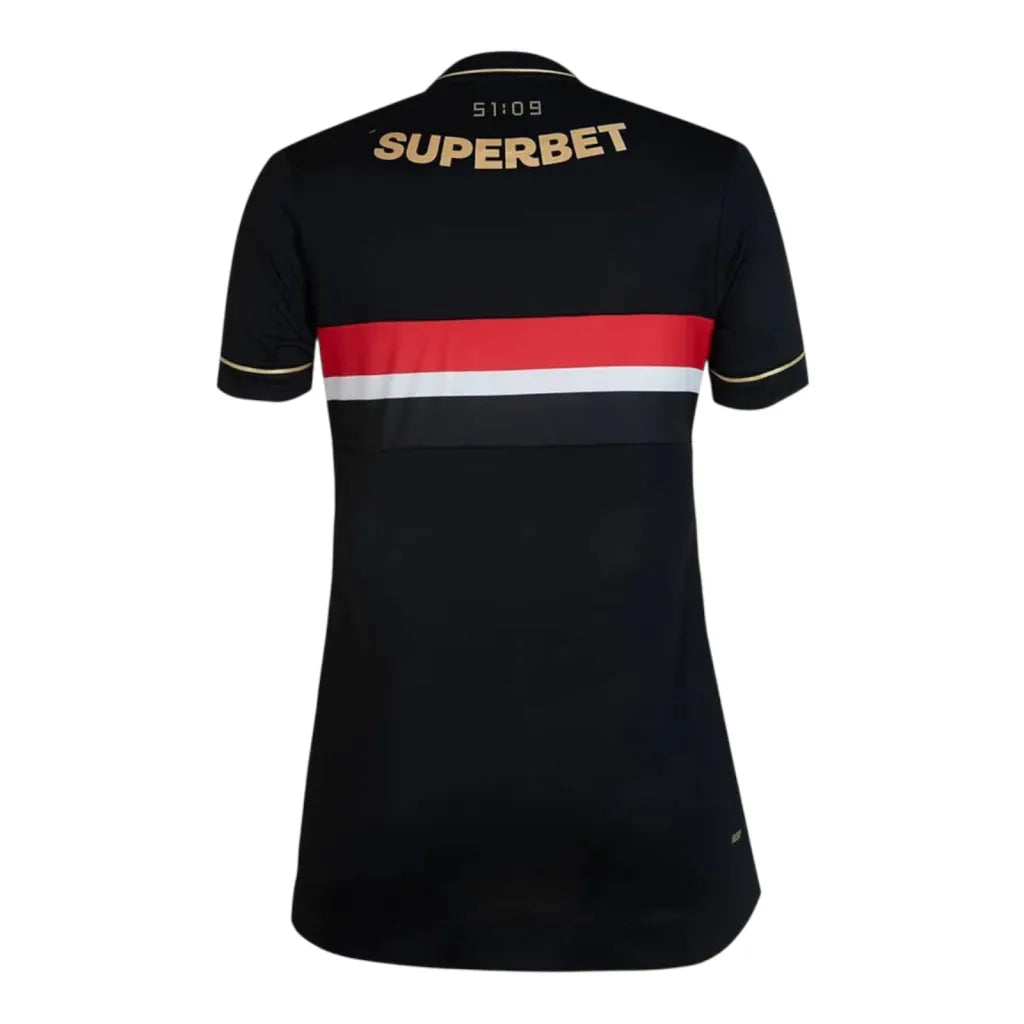 Camisa São Paulo Comemorativa III 25/26 - New Balance Feminina - Preta