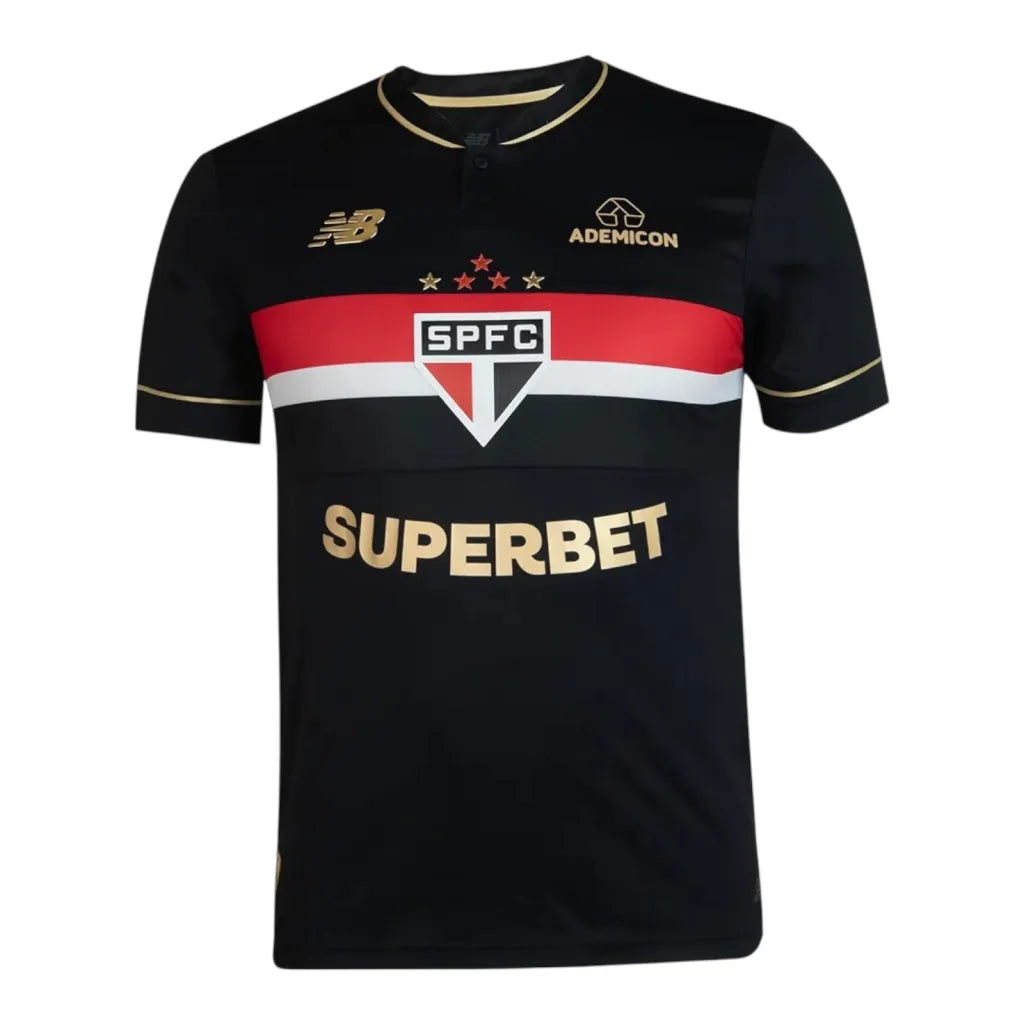 Camisa São Paulo Comemorativa III 25/26 - Torcedor New Balance Masculina - Preta