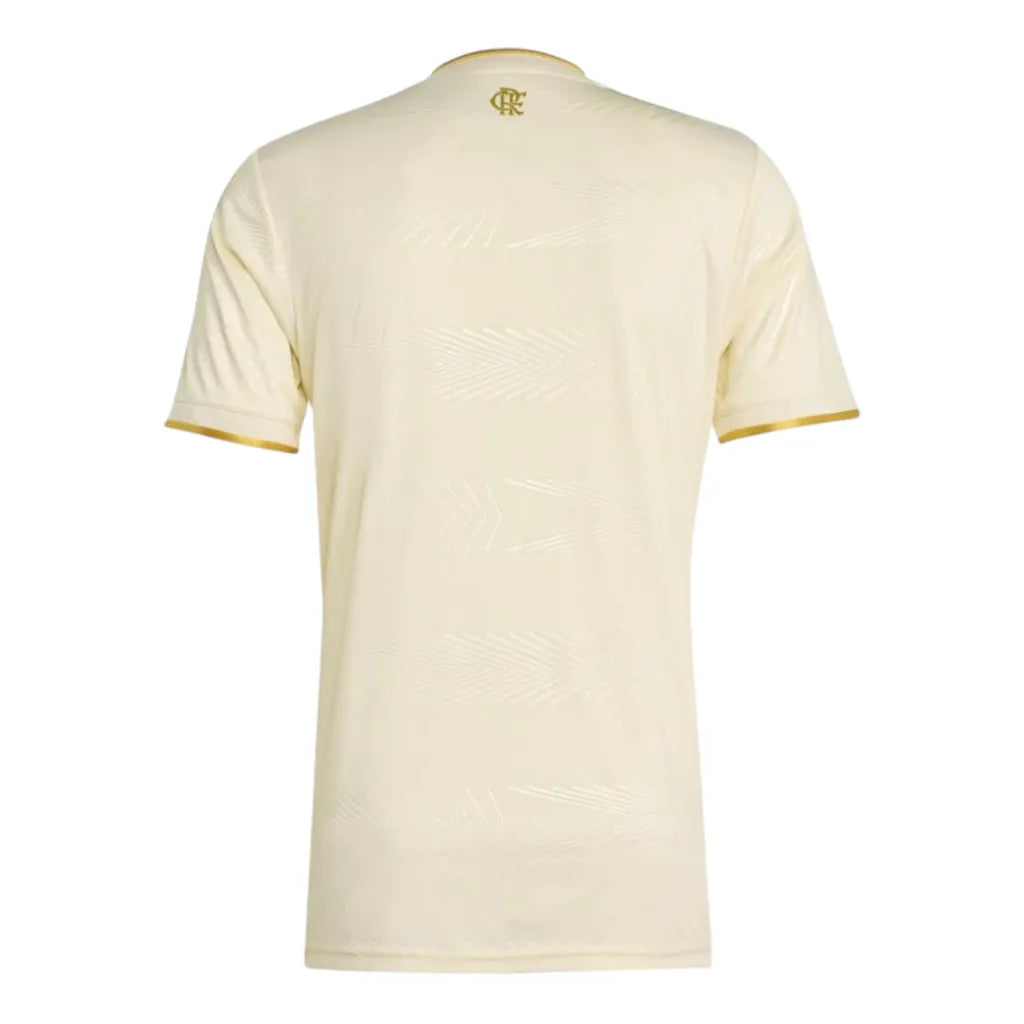 Camisa Flamengo III 25/26 - Torcedor Adidas Masculina - Off White