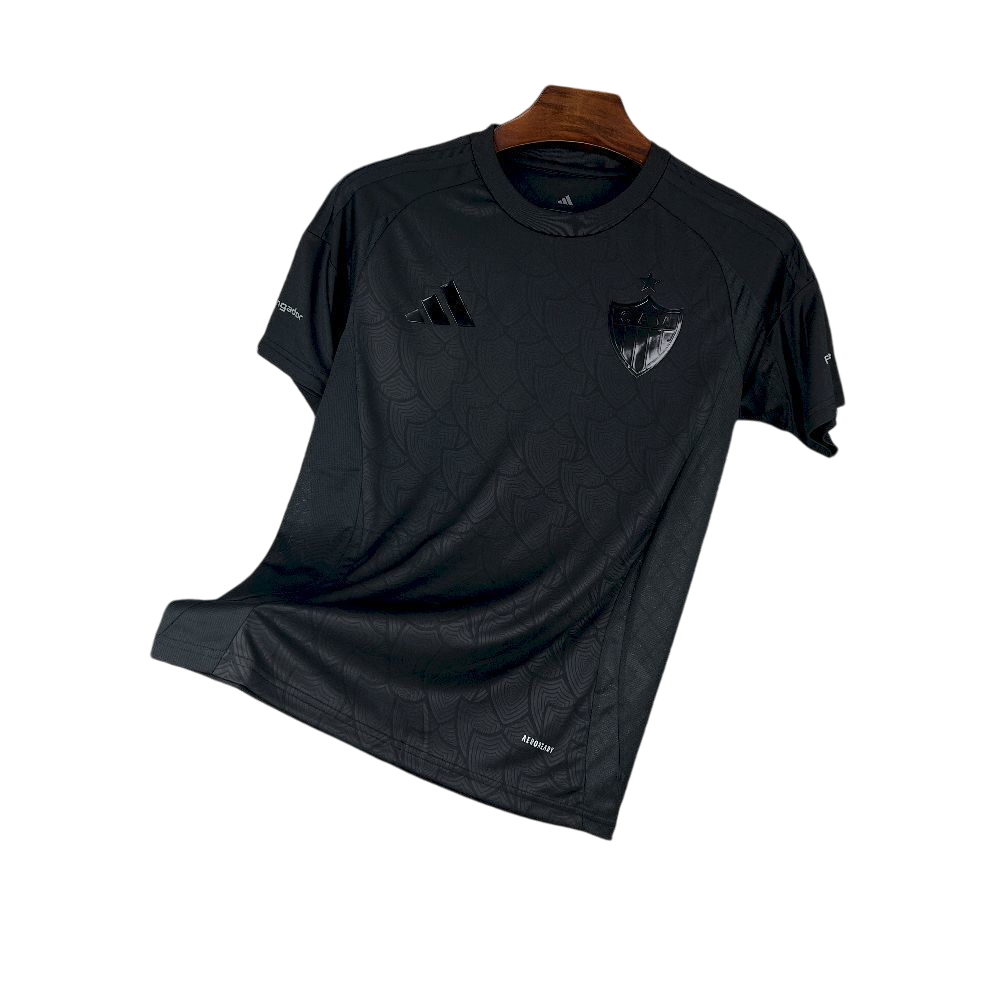 Camisa Atlético Mineiro 2025/26 All Black - Torcedor Masculina - Preta