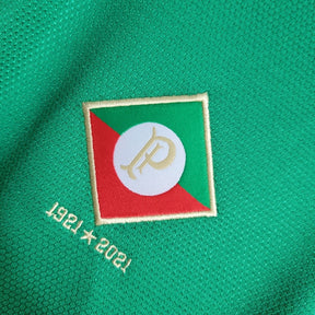 Camisa Cruzeiro III 21/22 Torcedor Masculina - Verde em homenagem as raizes palestrinas