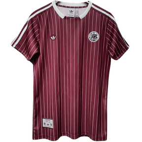 Camisa Ajax Originals Terrace Icons 2025/2026 Adidas Grená Masculina