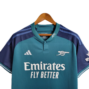 Camisa Arsenal III 23/24 Torcedor Adidas Masculina - Azul