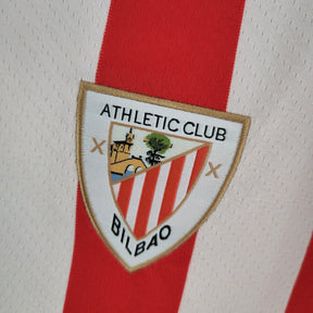 Camisa Athletic Bilbao I 22/23 Torcedor New Balance Masculina - Vermelho e Branco