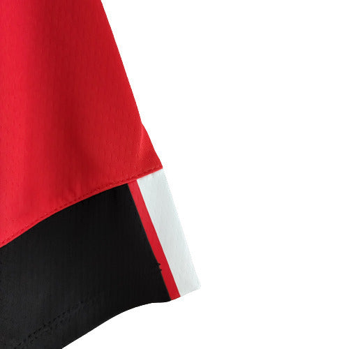 Camisa Athletic Bilbao I 22/23 Torcedor New Balance Masculina - Vermelho e Branco