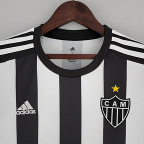 Camisa Atlético Mineiro I 22/23 Torcedor Adidas Feminina - Preto e Branco